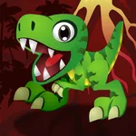 Bouncy Dino Hop - The Best of Dinosaur Games with Only One Life icon