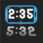 Stopwatch with Big Numbers icon