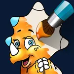Dinosaurs - Kids Coloring book icon
