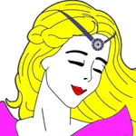 Coloring Book Game - Cute Princess icon