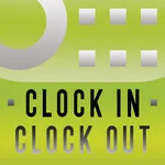 CLOCK IN CLOCK OUT icon