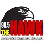 The Hawk, 98.5 FM KHAQ icon