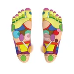 Foot Reflexology Chart icon