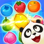 Panda Juice - matching 3 fruit land puzzle adventure icon