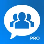 Contacts Groups Pro Mail, text icon