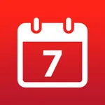 Cal List - Calendar in a list icon