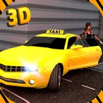 Taxi Car Simulator 3D - Drive Most Wild & Sports Cab in Town icon