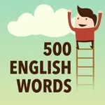 500 English words challenge quiz game with picture - learn english words fun and easy. icon