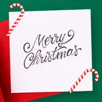 Frames and Christmas cards icon