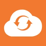 Orange Cloud icon