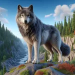 Wolf Game: Wild Hunting Sim icon