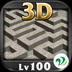 3D Maze Level 100 icon