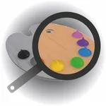 Partially color photo effecter icon