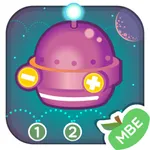 Robo Math Number Line Galaxy icon