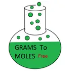 grams to moles free icon