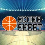 Basketball scoresheet icon