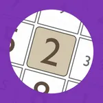 Number Place Purple icon