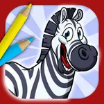 Animal Zoo Coloring Book icon