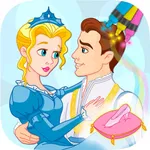 Cinderella Coloring Book Games icon