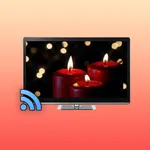 Romantic Candles on TV icon