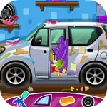 Clean up car wash game icon