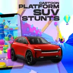Cartoon Platform SUV Stunts icon