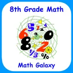 Math Galaxy 8th Grade Math icon