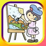 Best coloring pages book in pictures is fun ideas icon