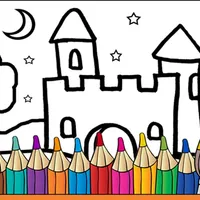 Coloring pages & Painting book icon