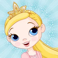 Matching family game: Princess icon