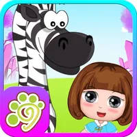 Bella's playtime with zebra icon