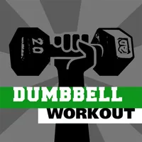 Dumbbell workout HIIT trainer icon