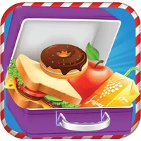 Kids school lunch maker – A school food & lunch box cooking game for girls icon