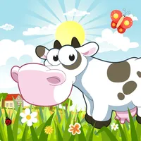 Sunny Farm - Fun Cartoon Farm Animals Game For Toddler With Puzzle Sound Food Free icon