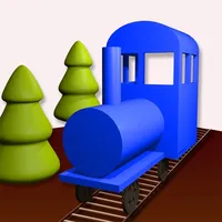 Toy Train 3D icon