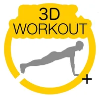 3D Workouts Plus - Quick daily routines for you icon