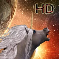 Space Unicorn Dragonfire Attack - Deadly Wyvern Dragons Alicorn Hunt 3D icon