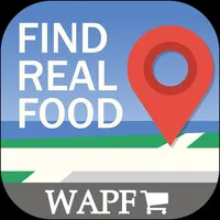 Find Real Food Locations icon