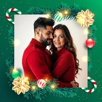 Create Xmas greeting cards icon