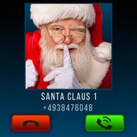 Fake Call Santa Joke icon