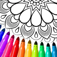 Mandala Coloring Pages Game icon