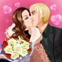 Valentine Kissing –  Kissing Game for  girls in love at Valentine day icon