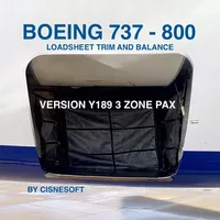 B738 LOADSHEET T&B 189 3z PAX icon