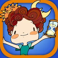 Princesses - coloring book icon