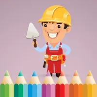 Coloring Book of Occupations & Jobs for Kids icon