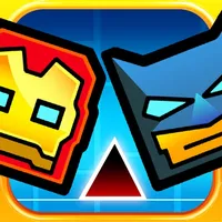 Justice Geometry Squad - Meltdown Heroes Dash icon