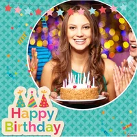 Birthday Photo Frames & Picture Frames Effects icon