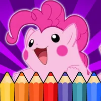 Magic Pony Girls Friendship Colorbook for Toddler icon
