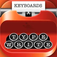 Type-Writer Fonts and Keyboards – Old Fashioned Writing Style with Vintage Theme.s icon