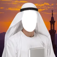 Arab Man Photo Suit Montage icon